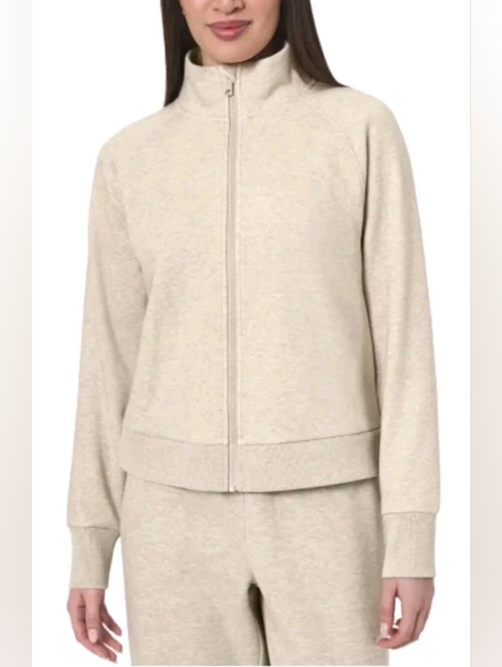 Mondetta Tan Fleece Lined Full Zip Jacket Multiple Sizes